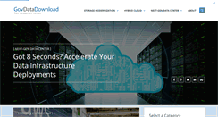 Desktop Screenshot of govdatadownload.com